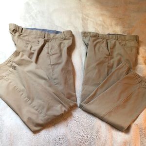 TOMMY HILFIGER KHAKI CHINOS **(2PAIRS)**